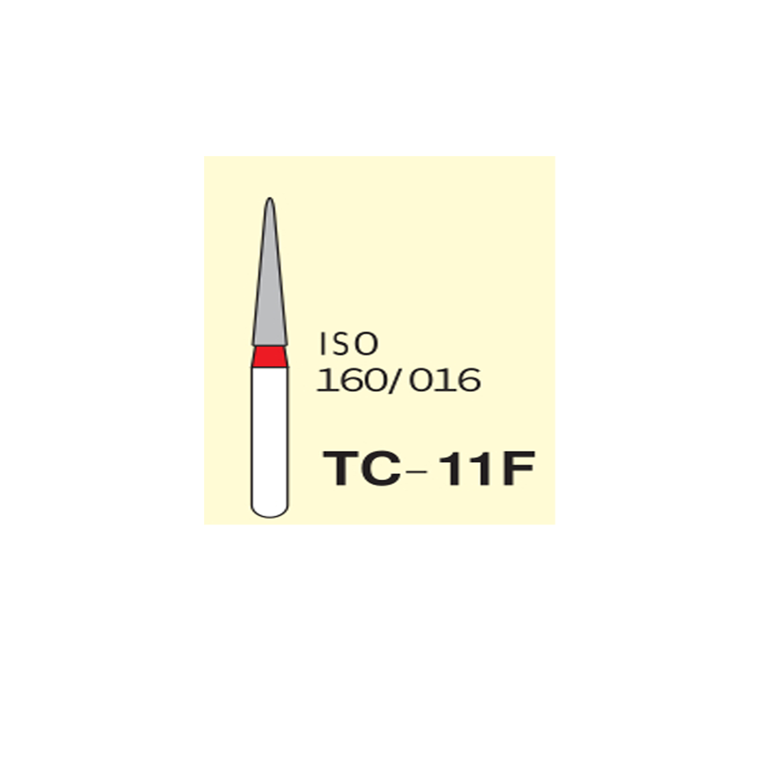 Mani Diamond Bur TC-11F (PACK OF 5)